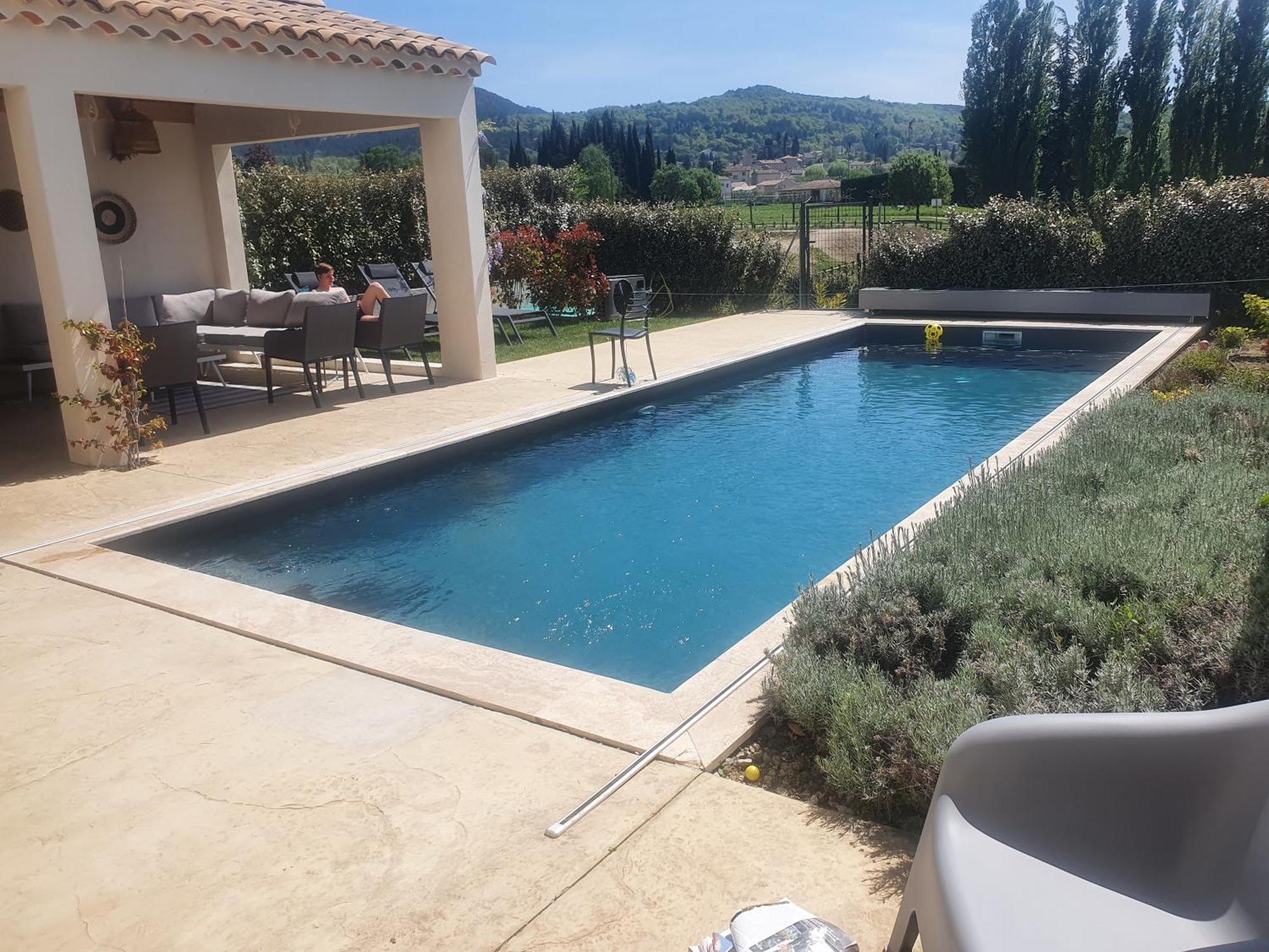 Villa Mont Ventoux: Luxury Retreat with Private Pool and Provençal Views Malaucene Exterior photo